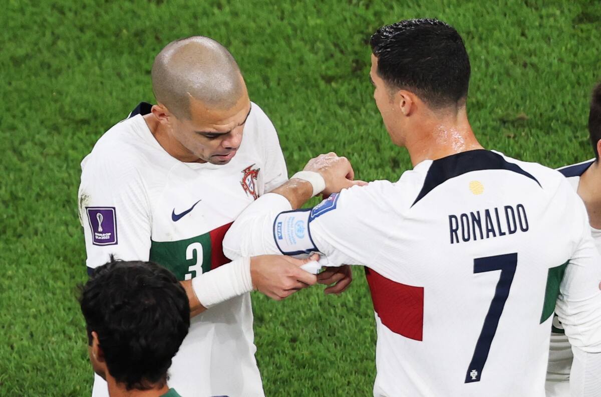 Pepe asegura que Cristiano Ronaldo es la bandera e insignia de Portugal