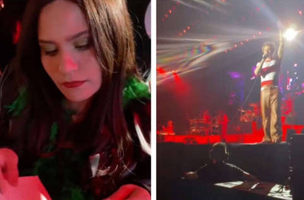VIDEO| Fan de Harry Styles se pone a leer en pleno concierto y se hace viral