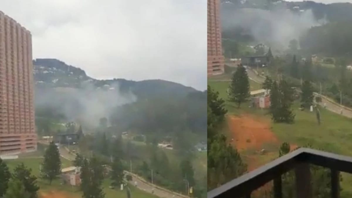 VIDEO | Policía quemó una tonelada de marihuana y drogó a vecinos sin querer