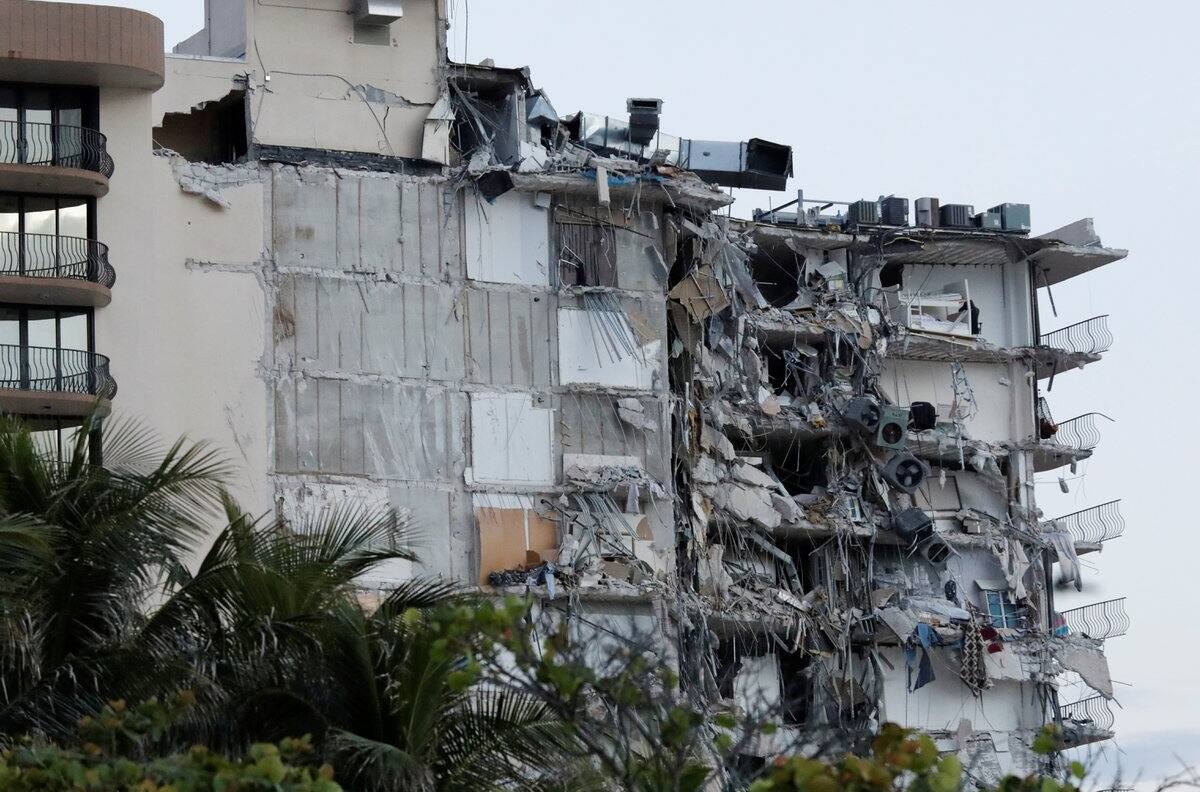 Hay 22 latinoamericanos entre los 99 desparecidos en el derrumbe de Miami