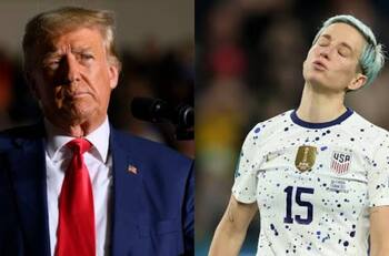 Donald Trump se burló de Megan Rapione tras eliminación de Estados Unidos del Mundial Femenino