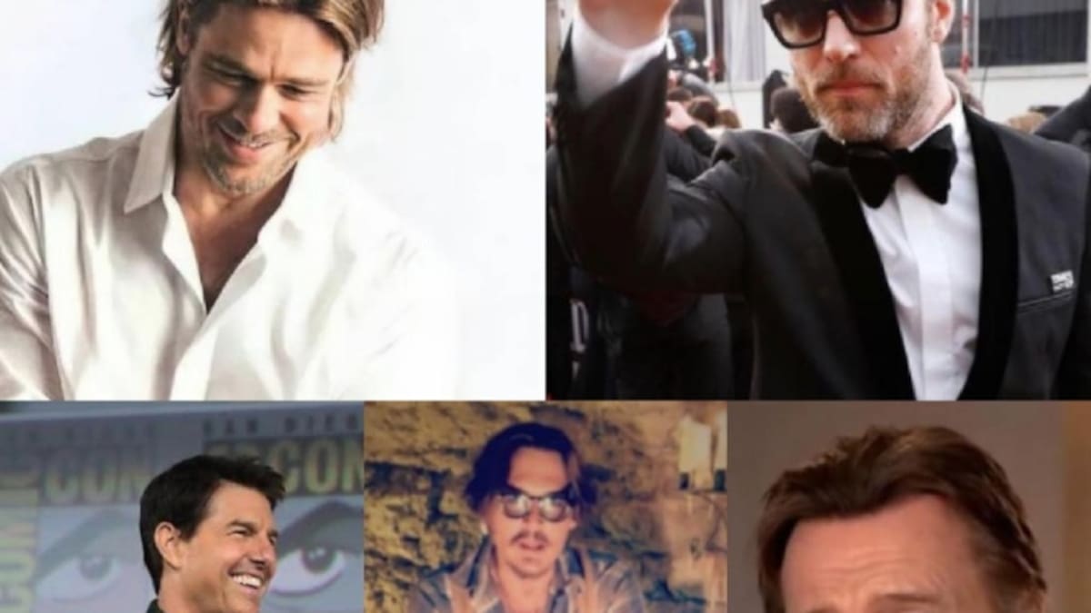 Brad Pitt, Johnny Depp, Tom Cruise y Jude Law, entre los papás solteros más cotizados de Hollywood