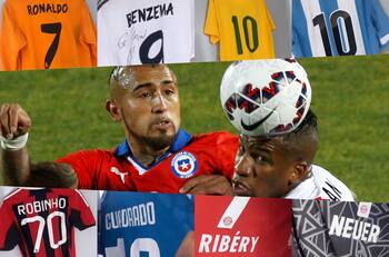 VIDEO | Desde Messi y Cristiano a Ronaldinho y Vidal: la impresionante colección de camisetas de La Foquita Jefferson Farfán