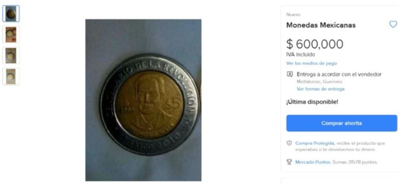 Ha alcanzado un alto valor en el mercado.