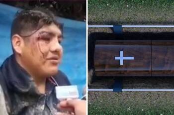 VIDEO| Hombre se convierte en viral al ser enterrado vivo en Bolivia: querían usarlo como ofrenda