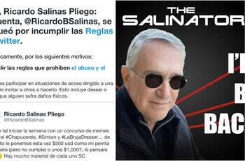 Twitter bloquea la cuenta del empresario Salinas Pliego por acoso