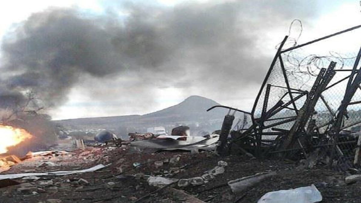 VIDEO | Fuerte explosión en tianguis de Huehuetoca deja 29 heridos