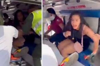 VIDEO VIRAL| "Me tiene que dar la clave": Hombre es atropellado y su novia le exige la contraseña del celular