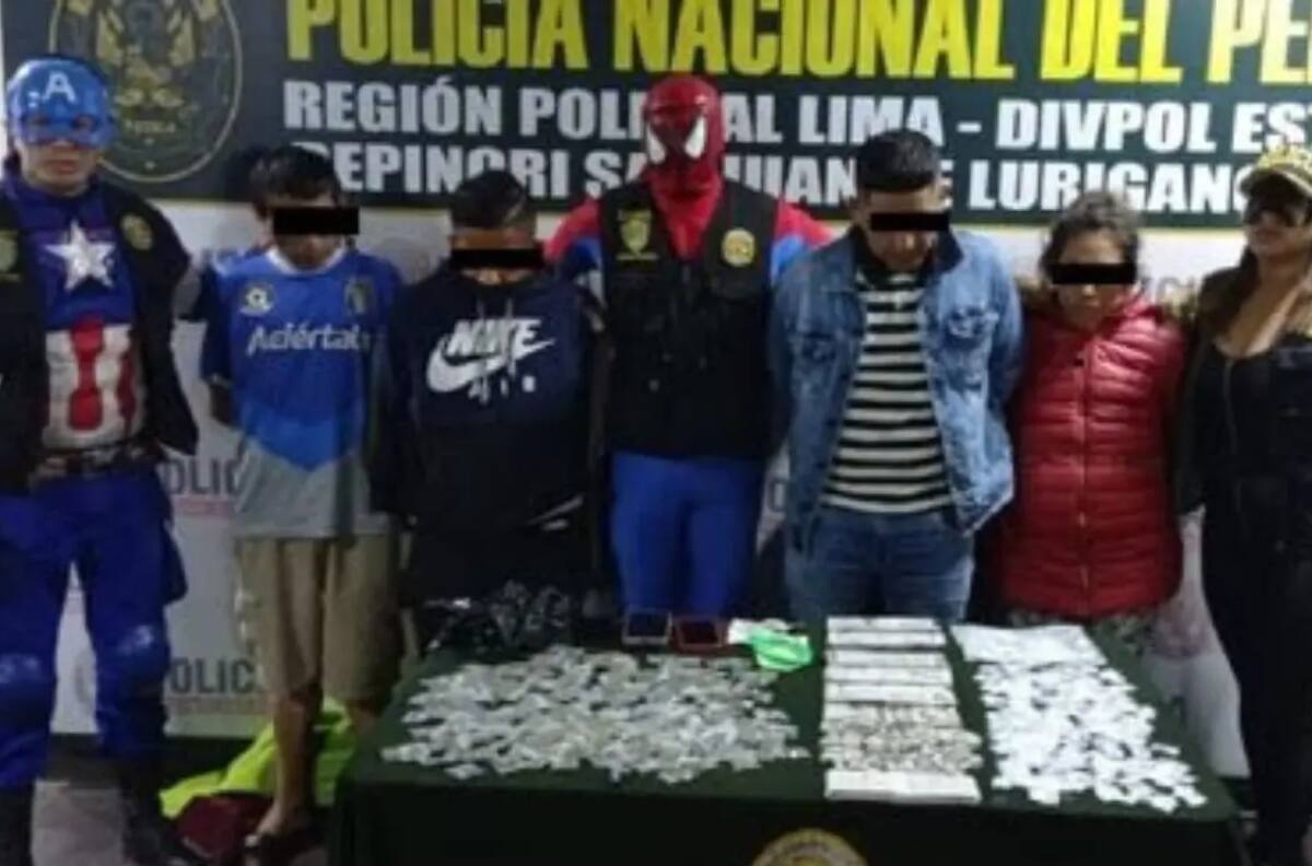 ¡Disfrazados de Superhéroes! Así capturaron a una banda criminal