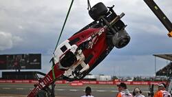 F1: La millonaria cifra que costará reparar el monoplaza Guanyu Zhou