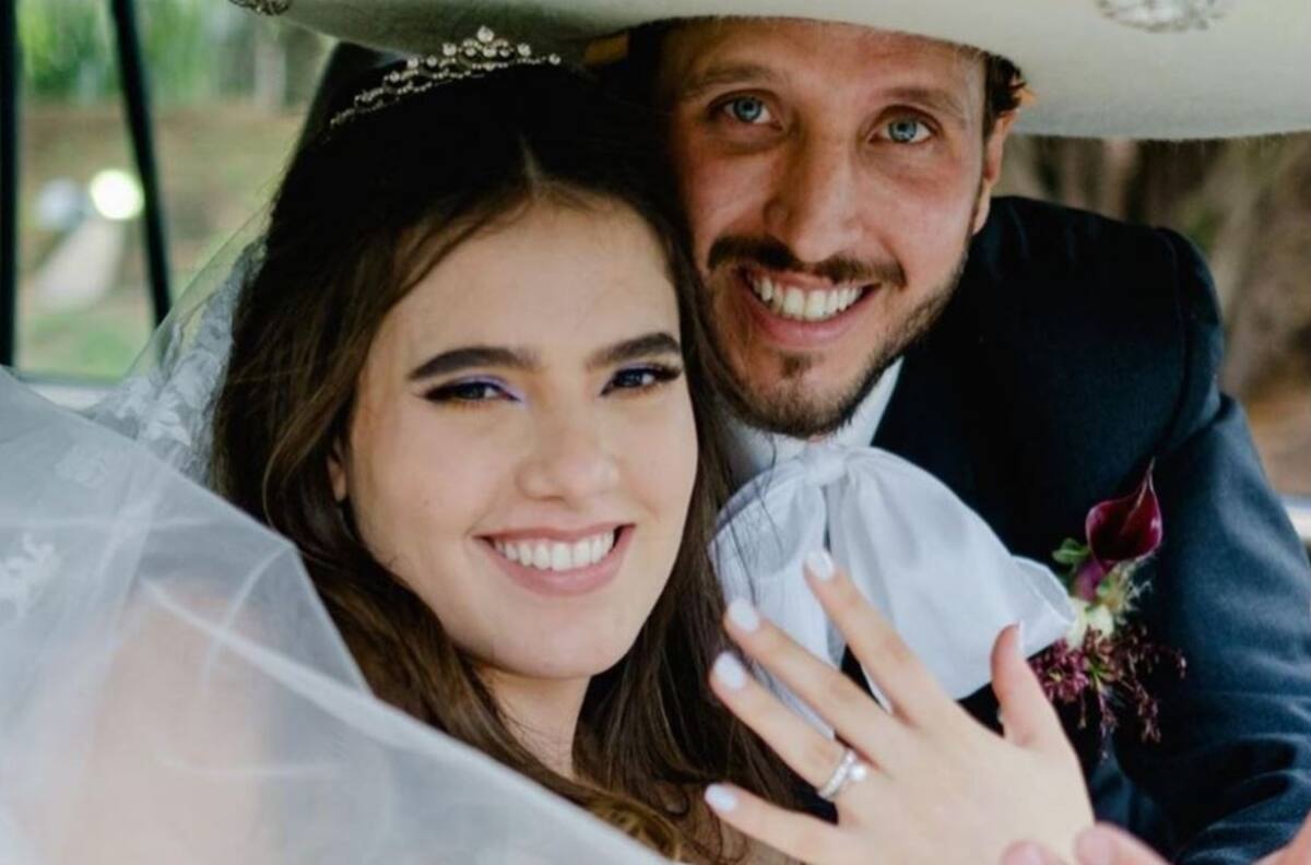 Camila, la hija de Alejandro Fernández, celebra su primer aniversario de bodas