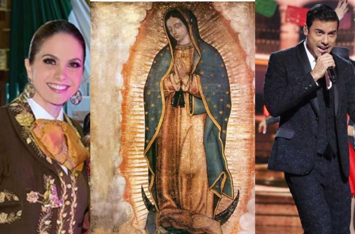 Lucero, Manuel Mijares, Pandora y Carlos Rivera cantaron a la Virgen de Guadalupe