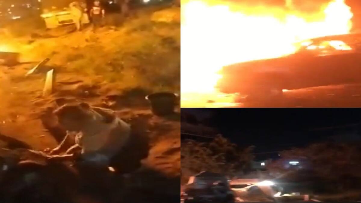 VIDEOS | Carambola de autos en la México-Querétaro deja al menos 2 muertos y una decena de heridos