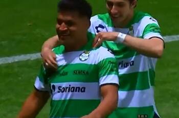 VIDEO | El gol de Eduardo 'Mudo' Aguirre con el que Santos Laguna le dio la vuelta al marcador