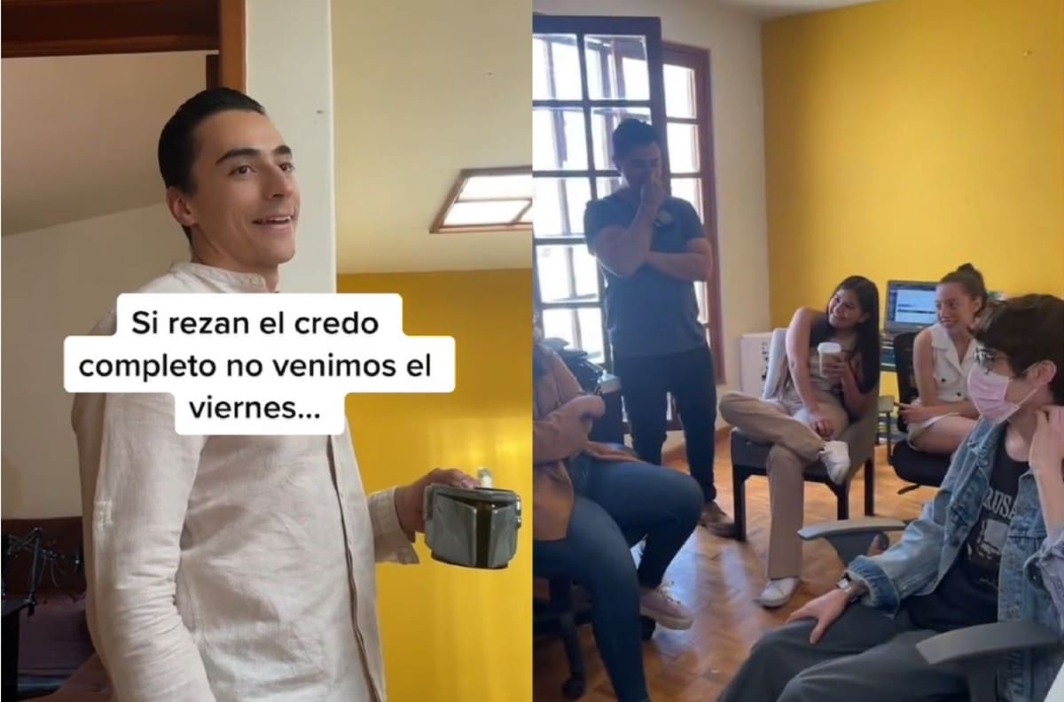 VIDEO: Jefe pide a sus empleados rezar el 'Credo' para poder descansar en semana santa