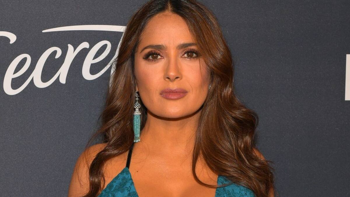 Salma Hayek incendió Instagram con una fotografía que dejó poco a la imaginación