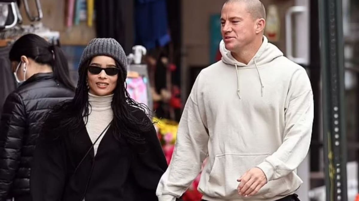 Channing Tatum y Zoë Kravitz tomados de la mano presumen su amor en las calles de NY