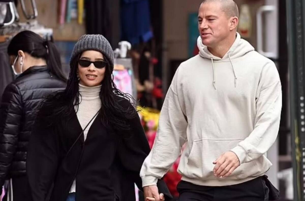 Channing Tatum y Zoë Kravitz tomados de la mano presumen su amor en las calles de NY