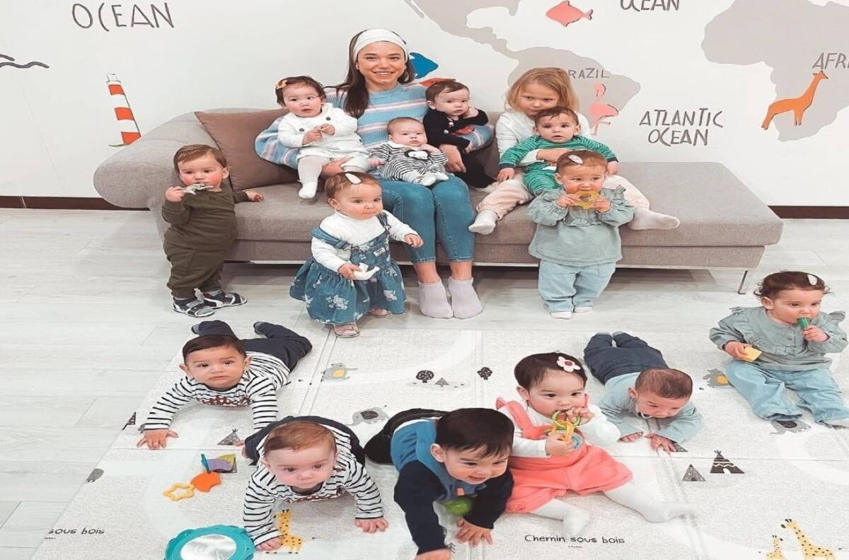 Pareja tiene 21 hijos, gasta casi 2 millones de pesos en niñeras