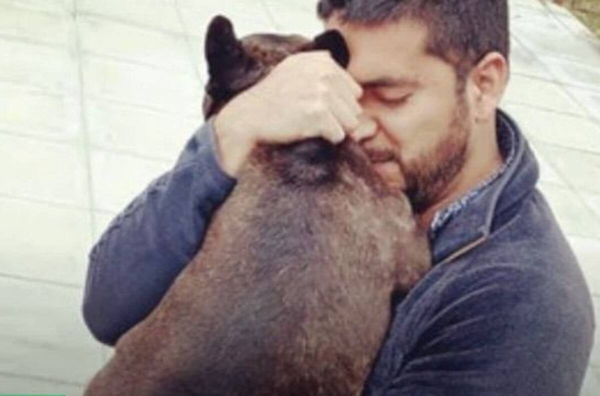 FOTOS | "Los finales felices sí existen" Joven recuperó a su perrito que había sido robado en un asalto