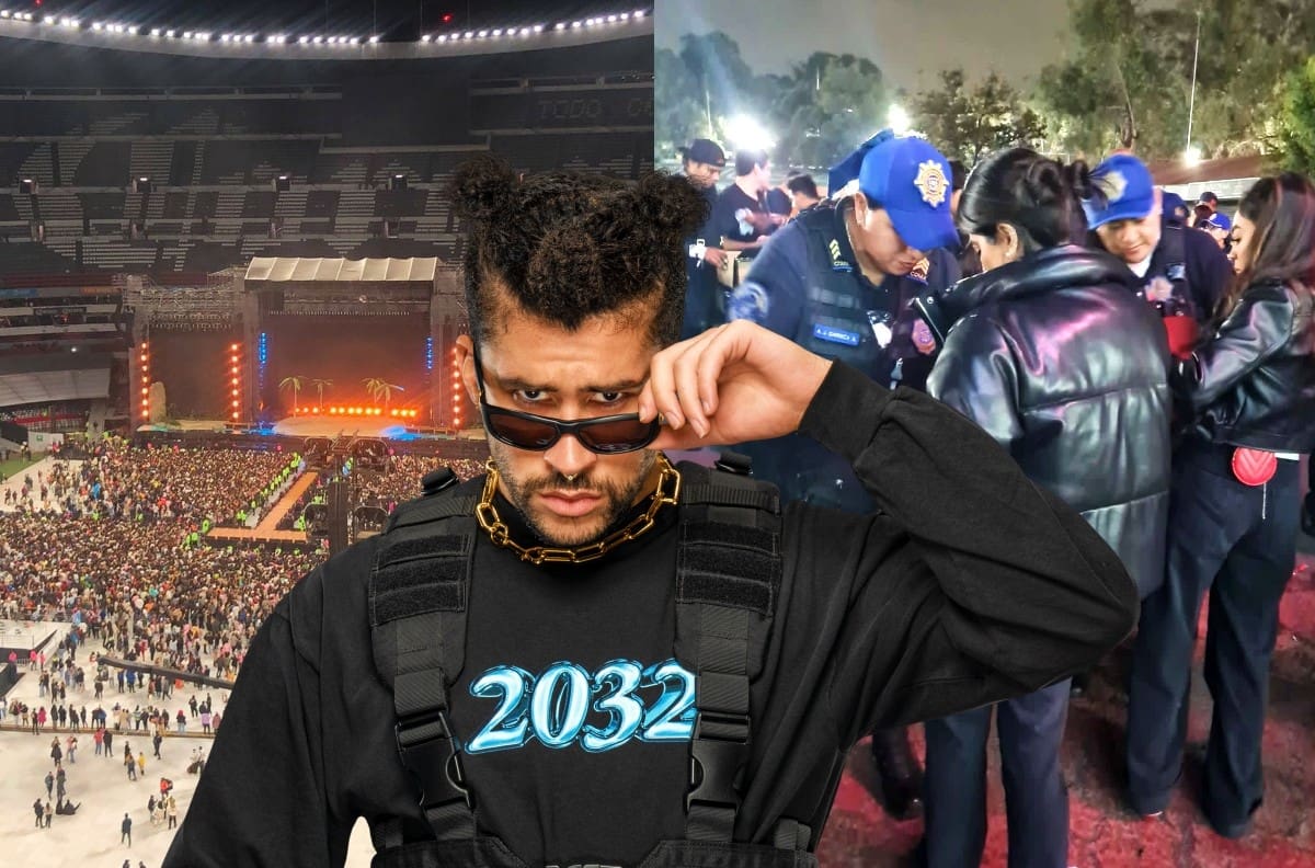 Bad Bunny en el Estadio Azteca: Detienen a 14 personas por reventa de boletos en la segunda fecha