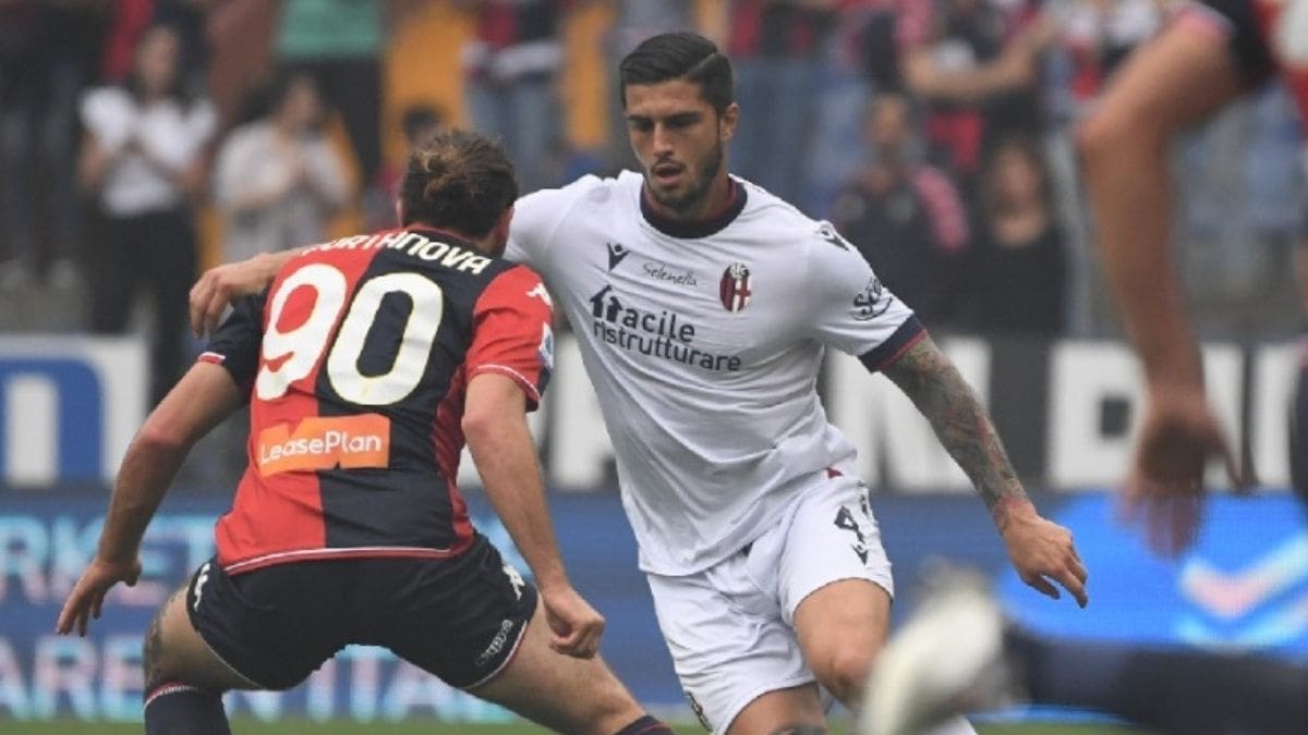 Bologna vence por la mínima al Genoa y se van con derrota en casa a la Serie B