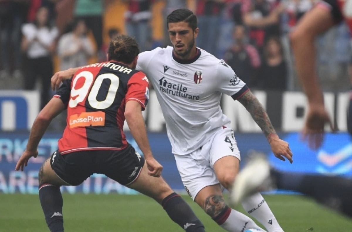 Bologna vence por la mínima al Genoa y se van con derrota en casa a la Serie B