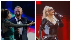 Festival de Viña 2023: Martín Cárcamo y María Luisa Godoy presentaron a Christina Aguilera junto al público