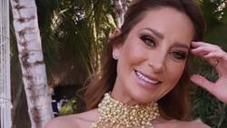 Geraldine Bazán deslumbra en la boda de Mariana Torres