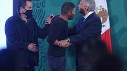 Un hombre que salió de la cárcel se coló en "la mañanera" para hablar con AMLO