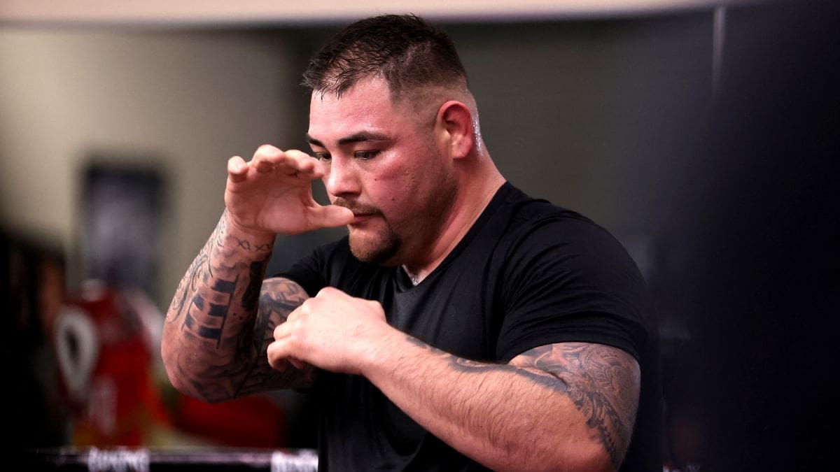 La reacción de Andy Ruiz a la derrota de Anthony Joshua ante Oleksandr Usyk