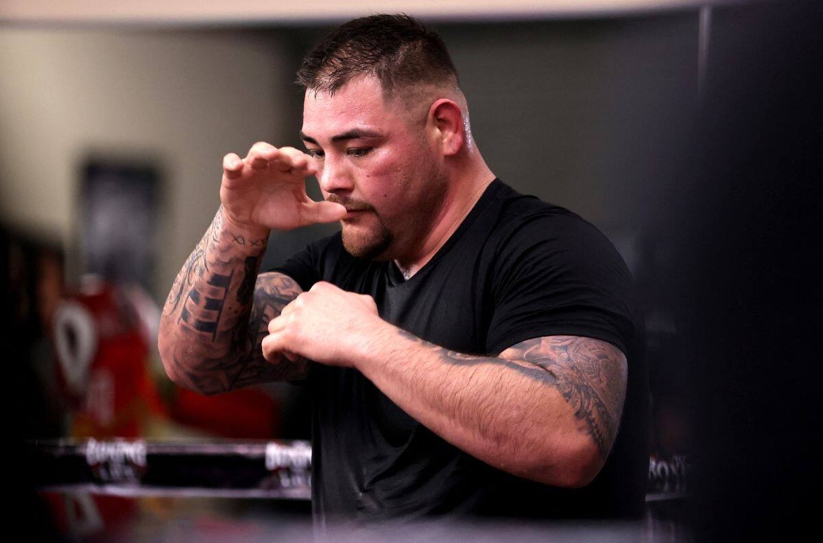 La reacción de Andy Ruiz a la derrota de Anthony Joshua ante Oleksandr Usyk