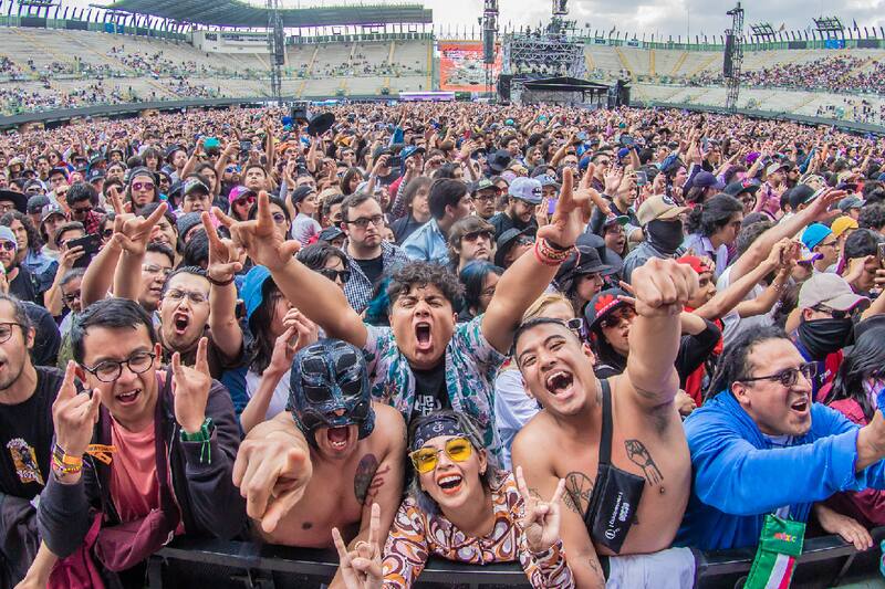 Calendario de conciertos en la CDMX de de mayo a diciembre del 2023.