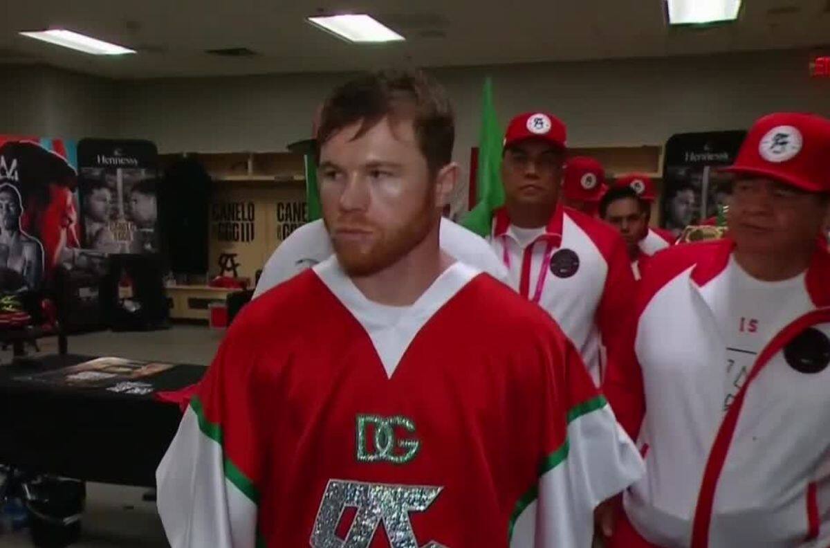 VIDEO | Canelo Álvarez y Alejandro Fernández hicieron vibrar el T-Mobile Arena de Las Vegas