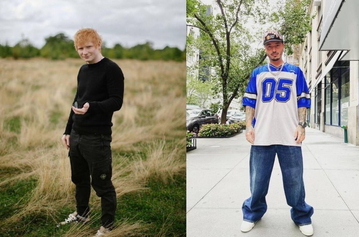 J Balvin y Ed Sheeran comparten una buena amistad: ¿Trabajarán juntos?