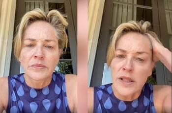 Sharon Stone pide un milagro para su sobrino