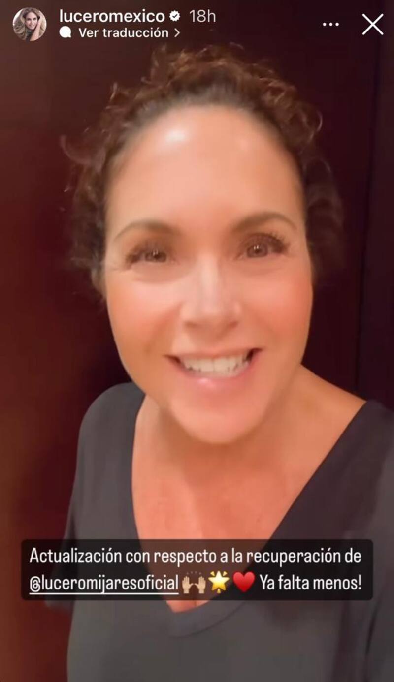 Lucero Mijares tendrá que utilizar una bota ortopédica