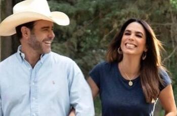 Bibi Gaytán adelantó el 14 de febrero con una romántica foto acompañada de Eduardo Capetillo
