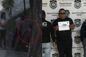 Detienen a Fredy 'N', el hombre que fue captado al golpear brutalmente a una menor en Jiutepec