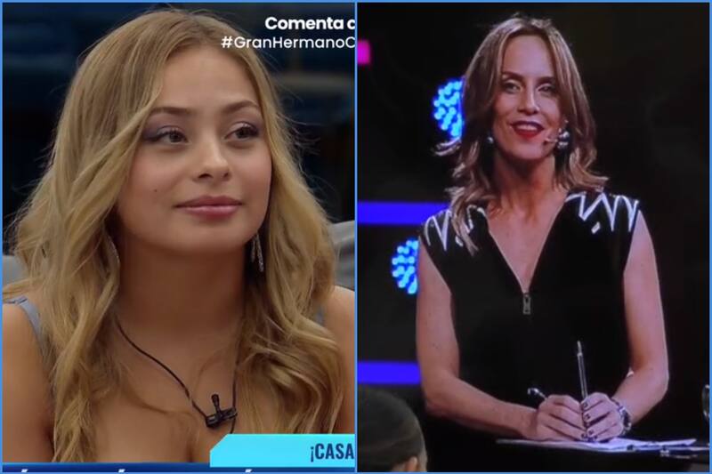 Skarleth Labra y Diana Bolocco en "Gran Hermano" Chile