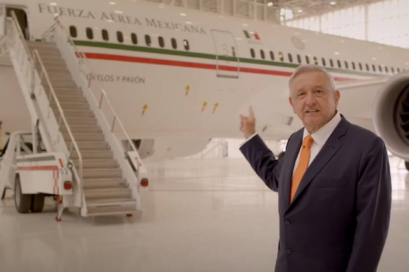 Venden el avión presidencial.