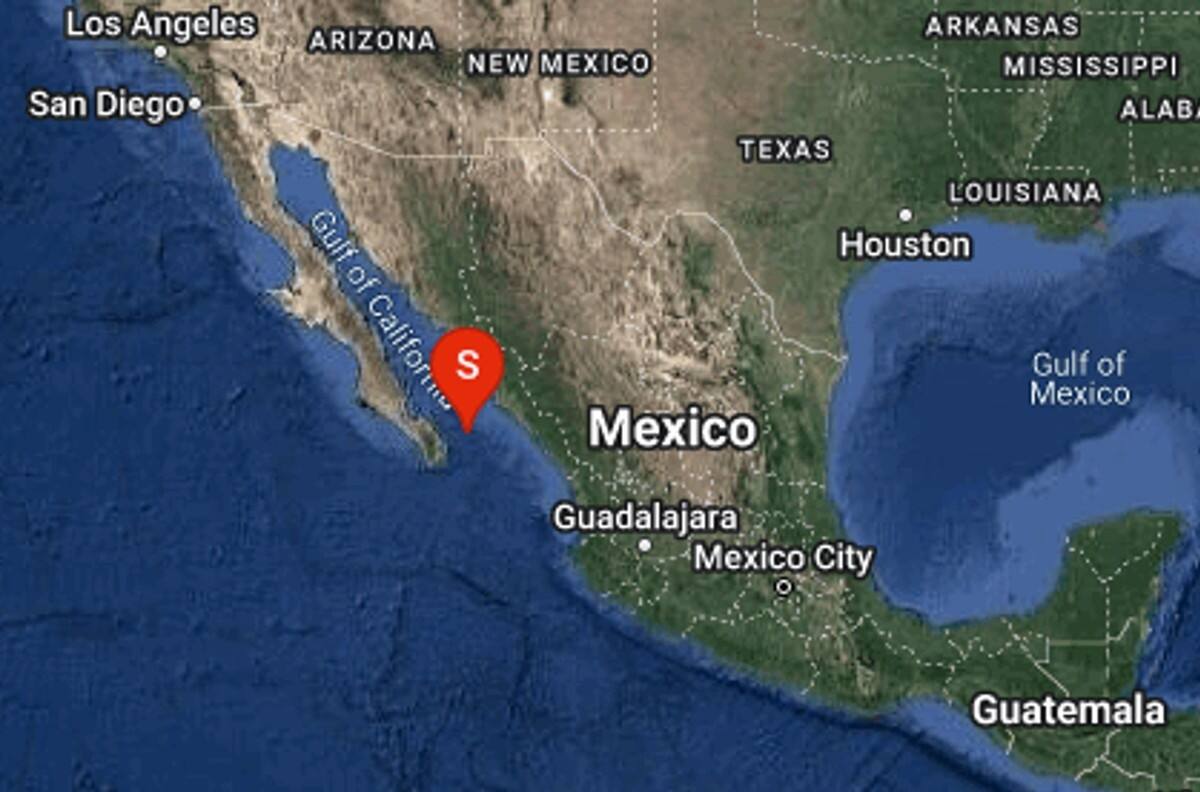 Reportan sismo de magnitud 5.5 en Baja California Sur