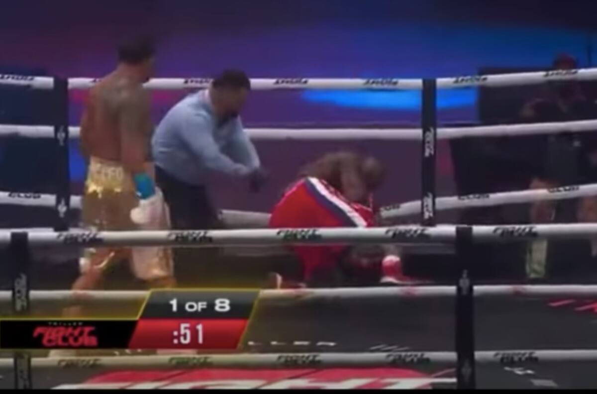 Video: Este fue el impresionante KO de Belford a Evander Holyfield que le trajo criticas