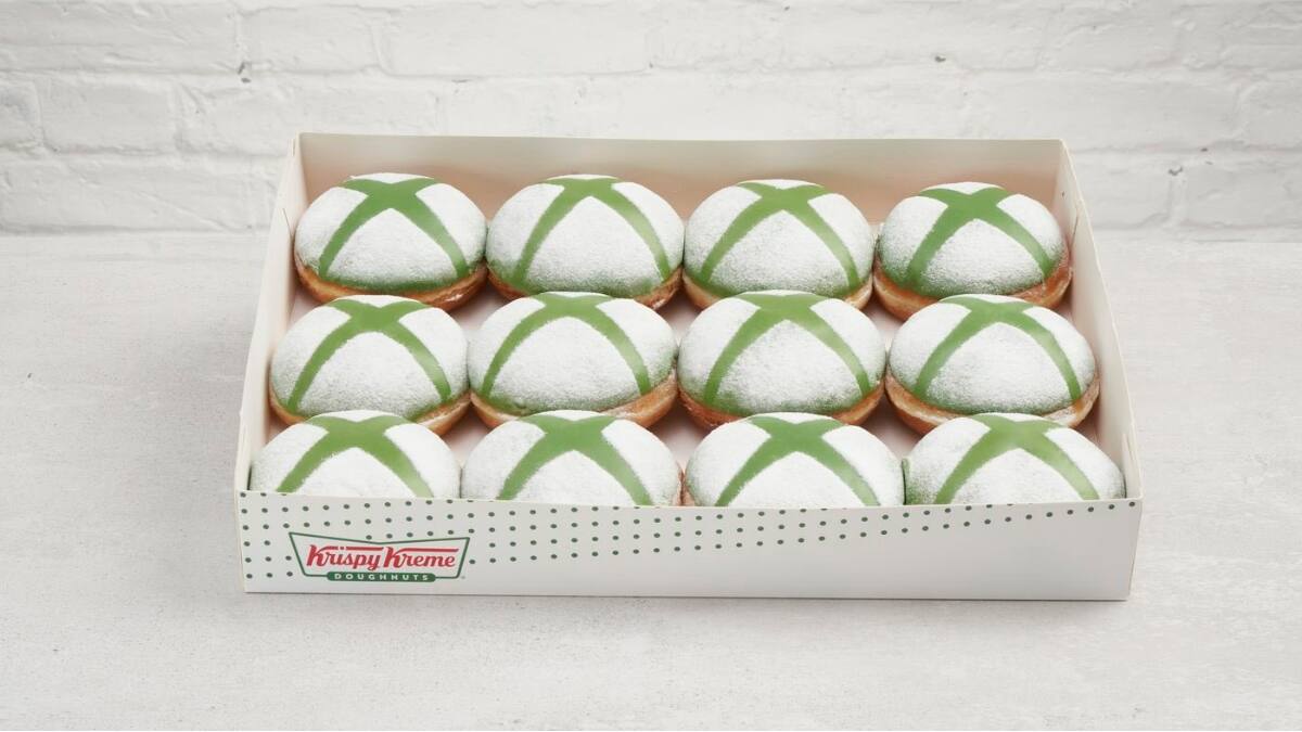 Krispy Kreme y Xbox preparan donas en colaboración