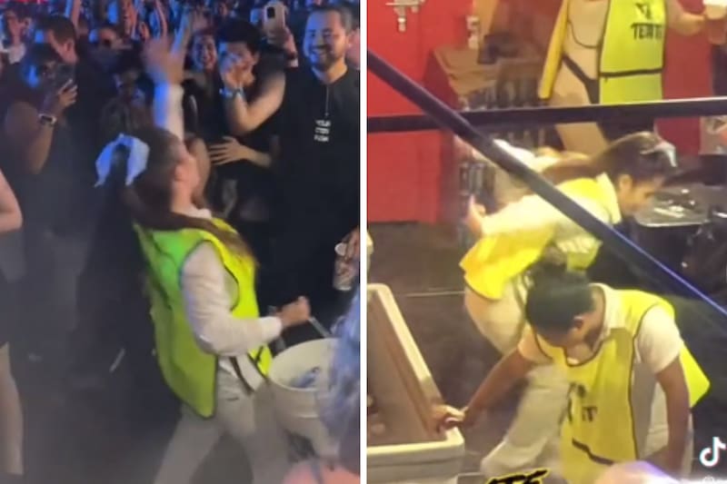 Vendedora de cerveza en Pa'l Norte se hace viral.