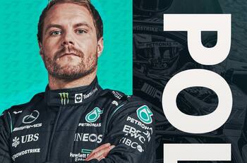 Valtteri Botas ganó la pole en México; Checo Pérez iniciará en la cuarta posición