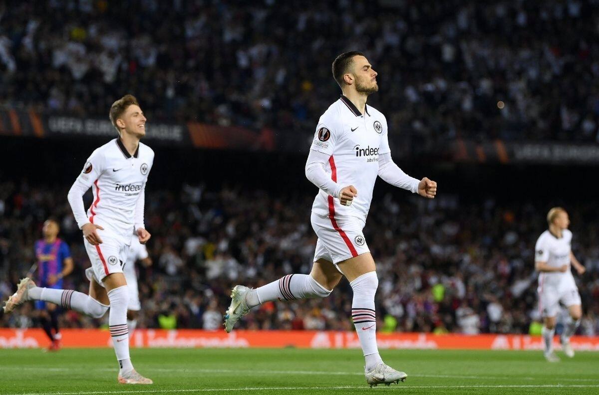 Frankfurt elimina al Barcelona y avanza a las semifinales de la Europa League