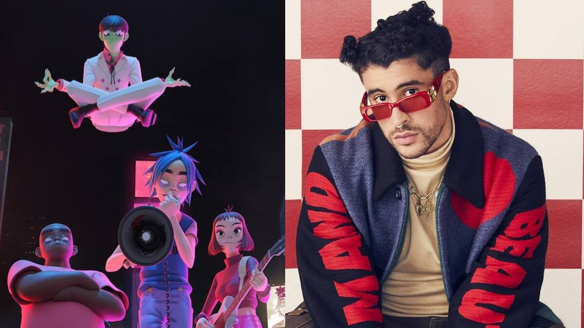 ‘Tormenta’: La nueva canción de Gorillaz junto a Bad Bunny ya tiene fecha de lanzamiento