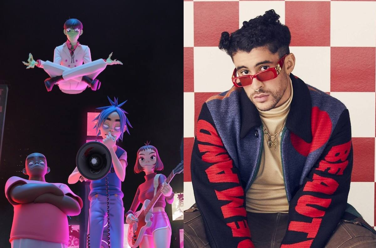 ‘Tormenta’: La nueva canción de Gorillaz junto a Bad Bunny ya tiene fecha de lanzamiento