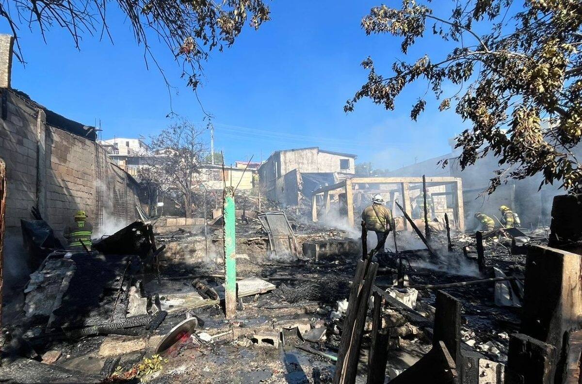 Incendio en El Tecolote, Tijuana deja 5 muertos y 3 desaparecidos
